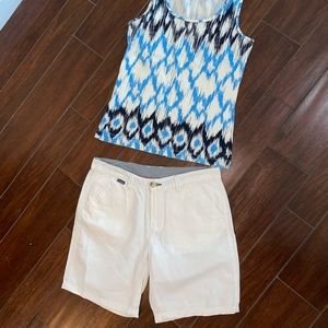 Columbia PFG Linen Shorts & Bass Tank Top size 10 / Medium 💙